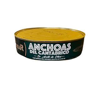Agromar Cantabrian anchovies 550g tin